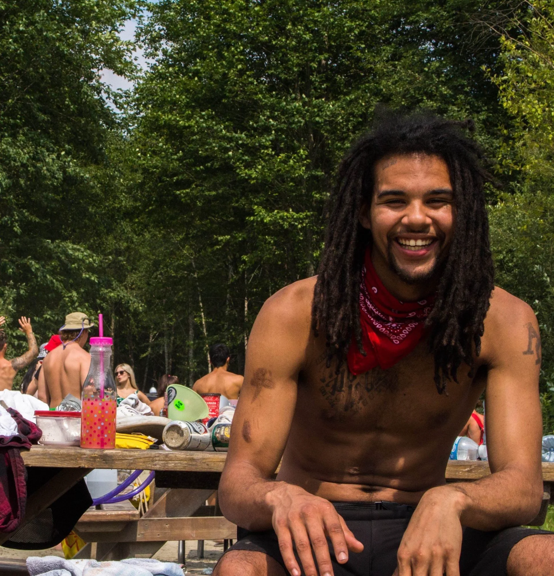 Izaiah Deon before transformation - 160 pounds